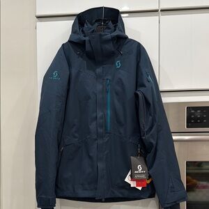 Scott Ultimate DRX Men's Blue Jacket Medium